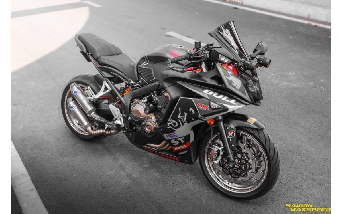 Honda CBR650F độ khủng nhất Việt Nam sau hơn 2 tháng thực hiện